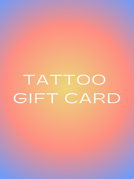 Tattoo gift card